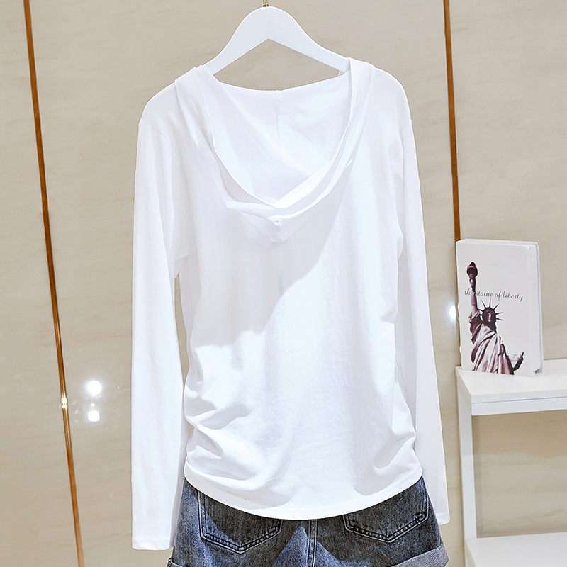 jpyuyuco-Autumn loose slimming clothes with bottoming shirt