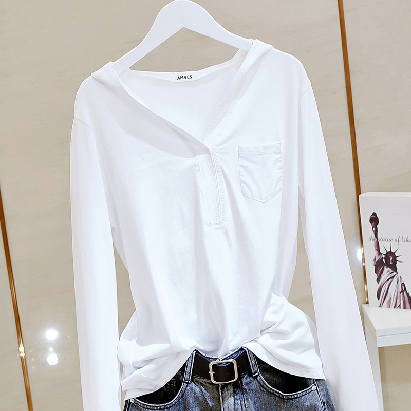 jpyuyuco-Autumn loose slimming clothes with bottoming shirt