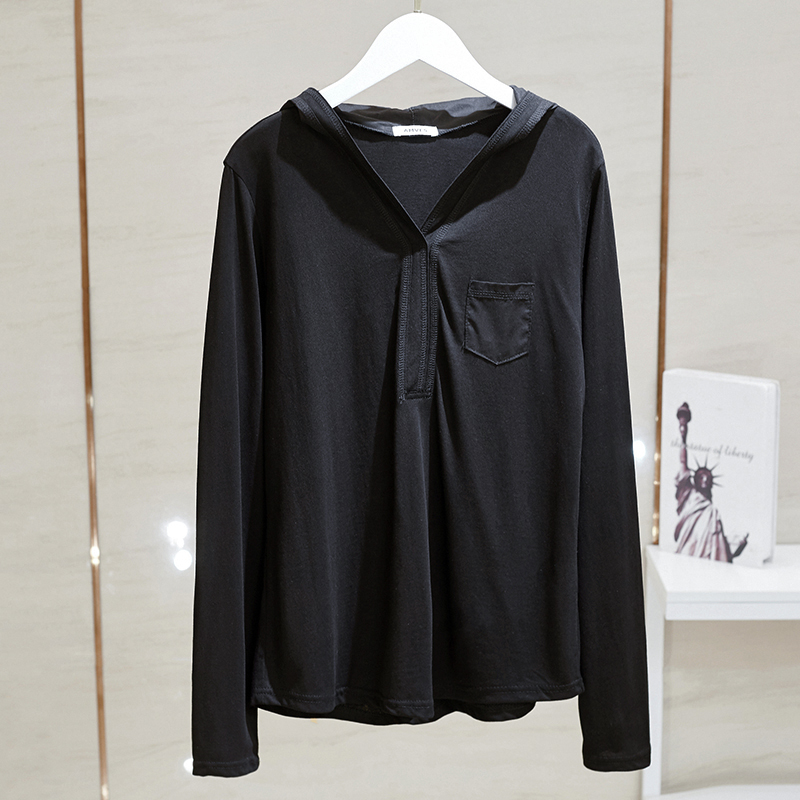 jpyuyuco-Autumn loose slimming clothes with bottoming shirt