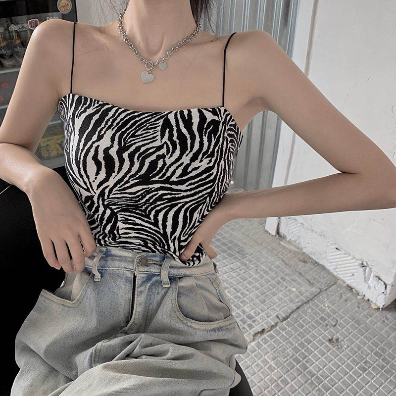 jpyuyuco-2025 new style solid color spring clothing European and American camisole vest