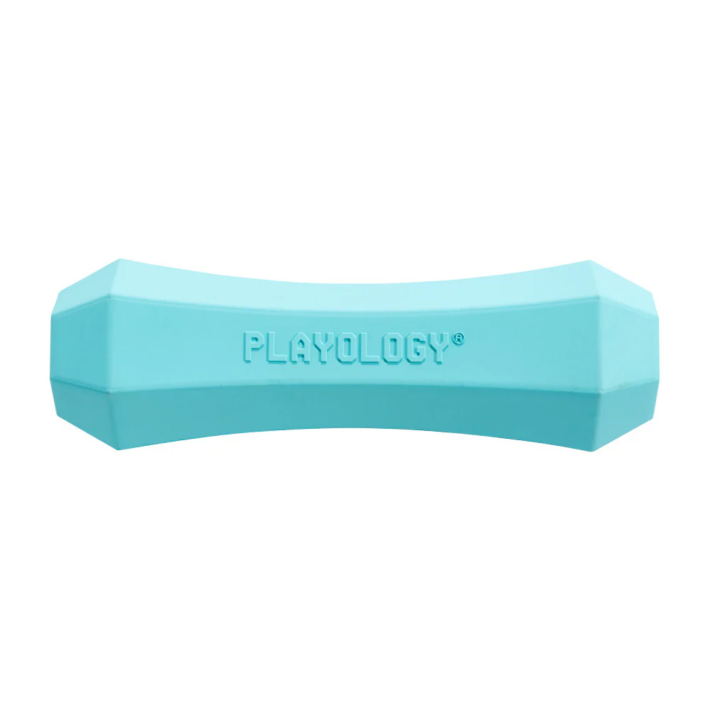 Playology Squeaky Chew Stick Peanut Butter Scented Dog Toy
