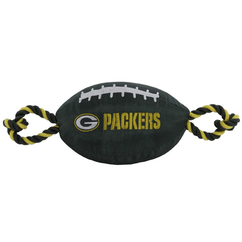 Pets First? Green Bay Packers Football Rope Toy