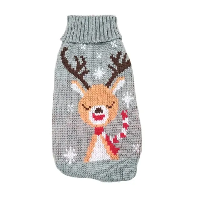 Reindeer Sweater for Sausage Dog
