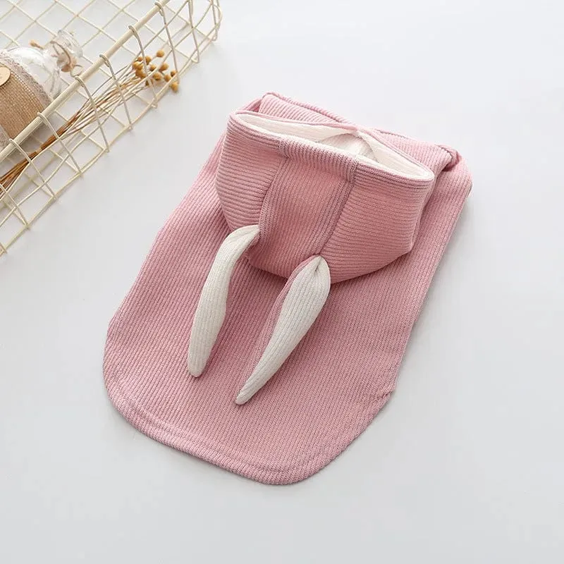 Rabbit Ears Hooded Dog Sweater