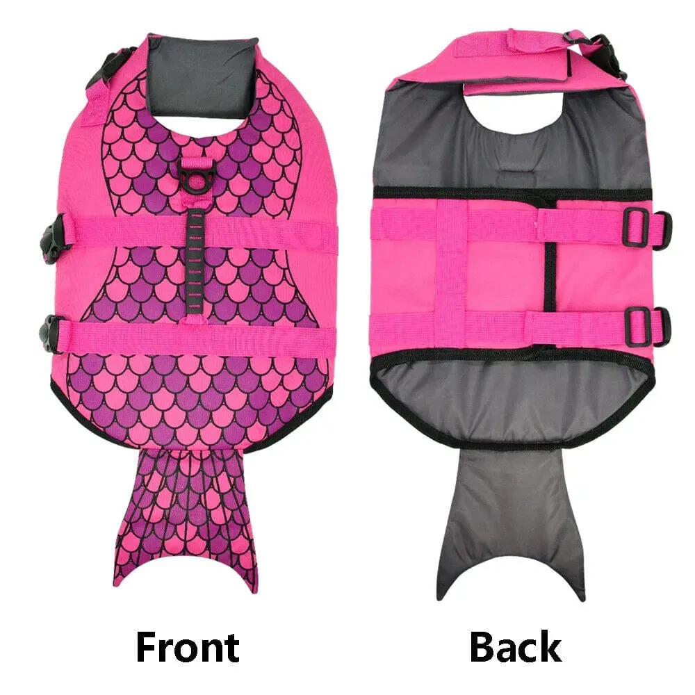 Mermaid Dachshund Life Jacket
