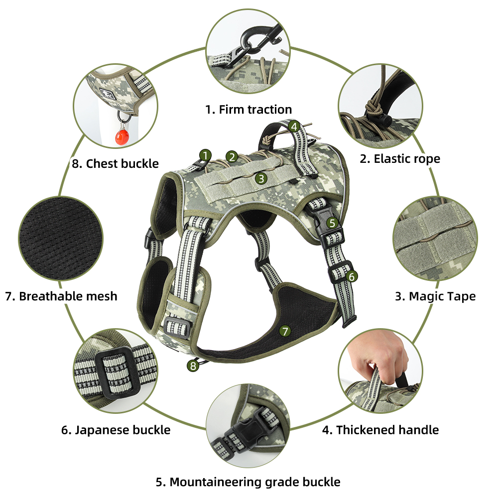 Big Dog Tactical Harness  OP-H02