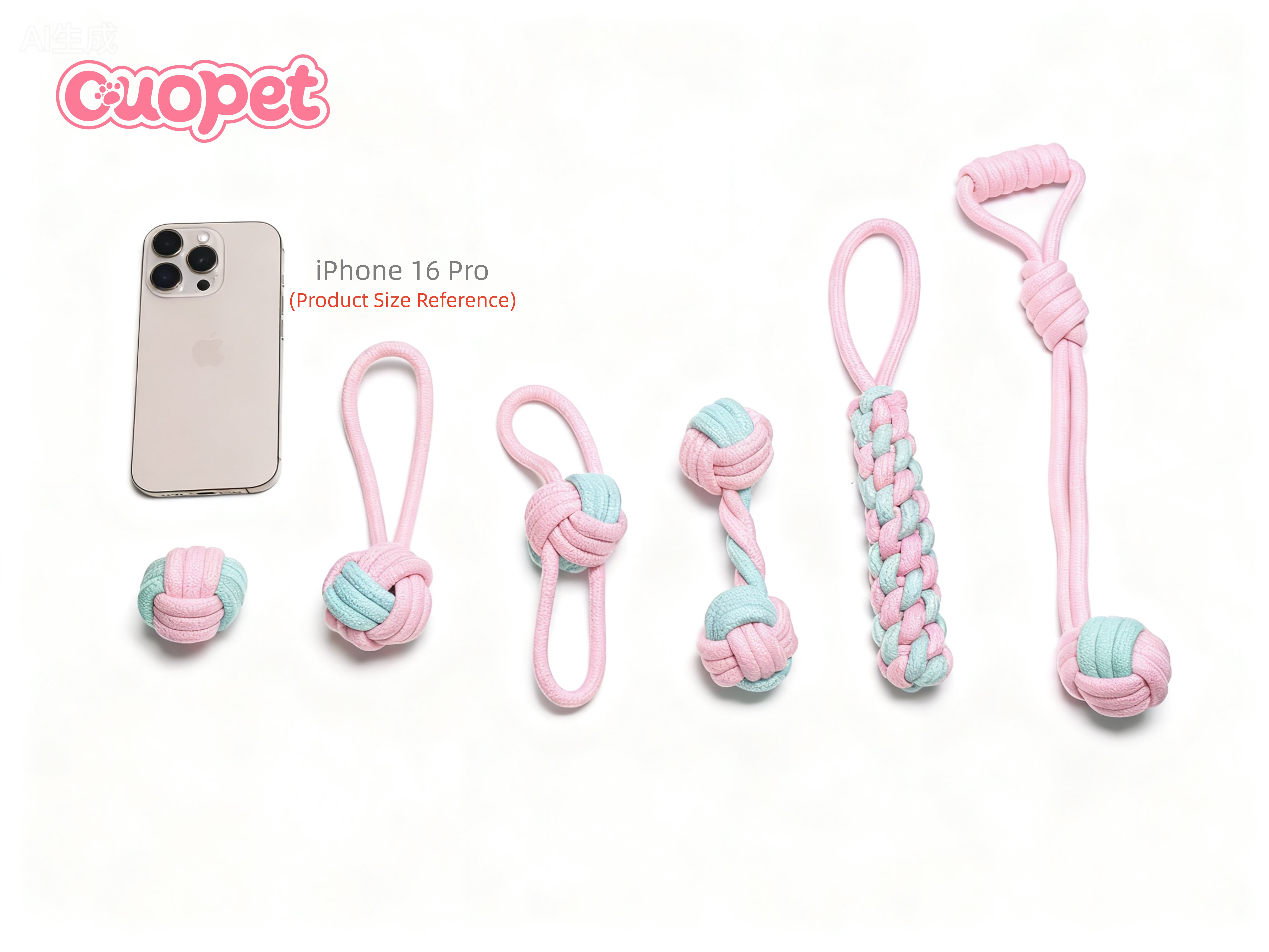 Pink Cotton Rope Toy OP-T61