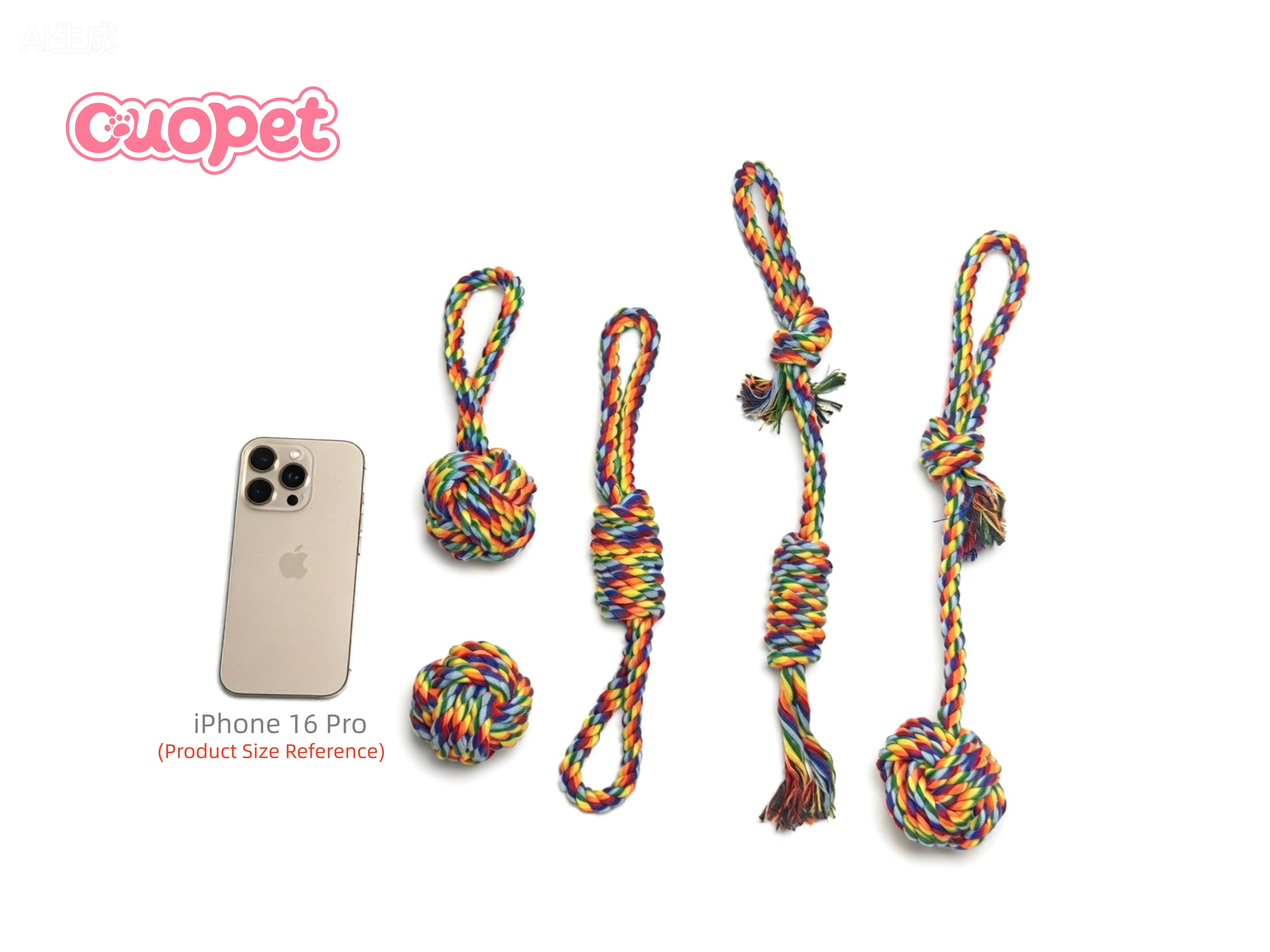 Colorful Cotton Rope Toy OP-T60