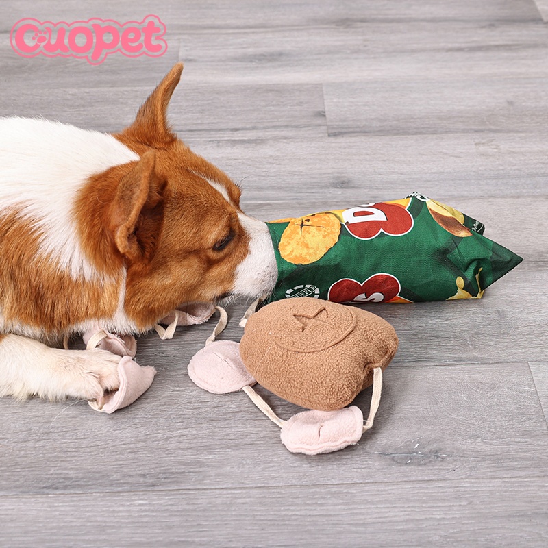 Dog Photato Chip Snuffle Toy OP-T35