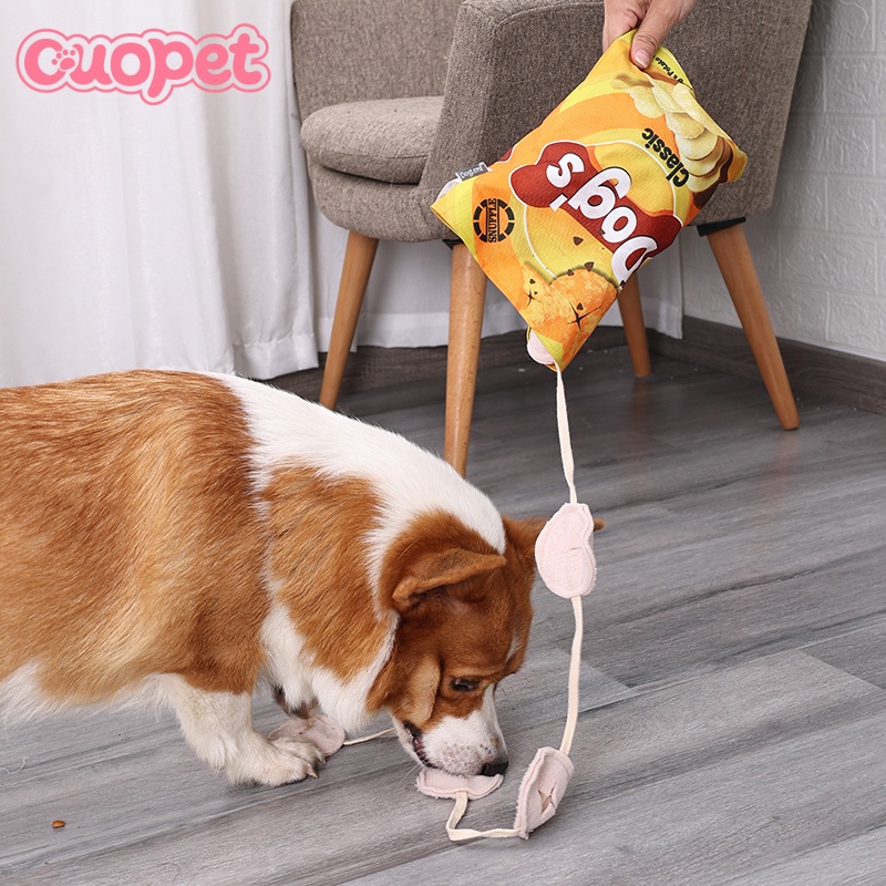 Dog Photato Chip Snuffle Toy OP-T35