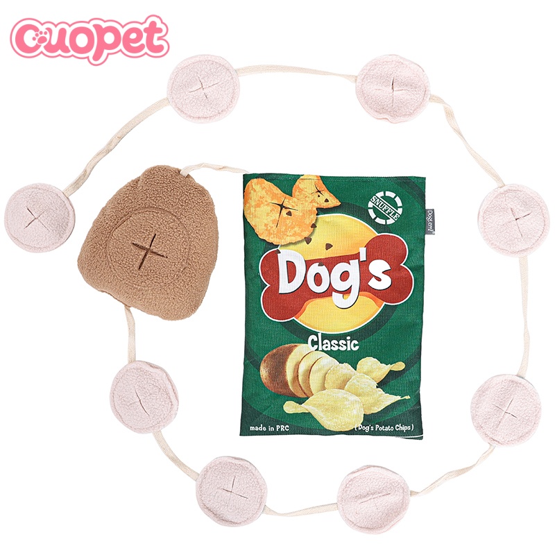 Dog Photato Chip Snuffle Toy OP-T35