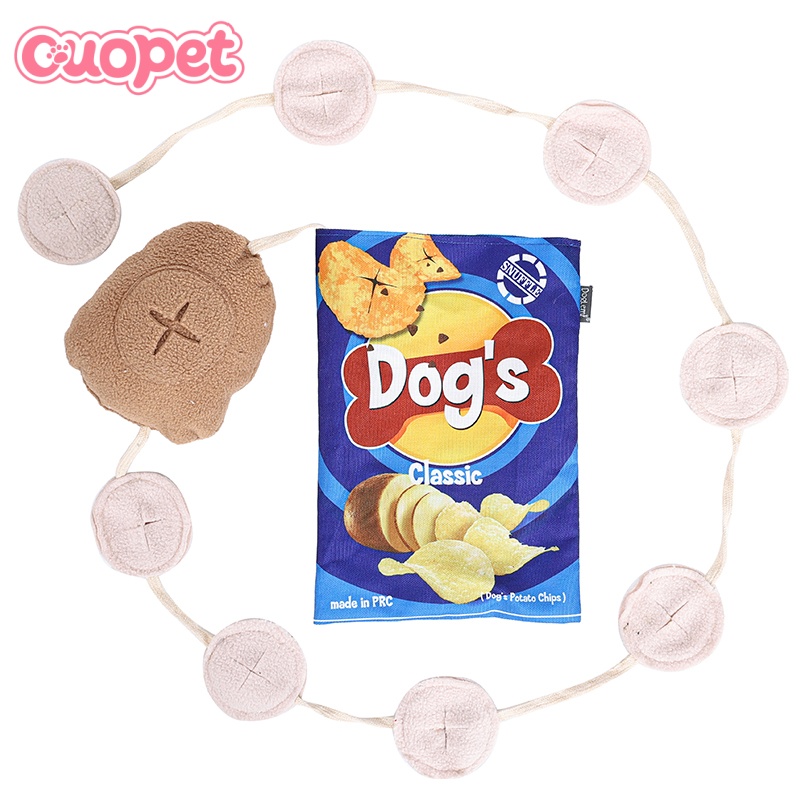 Dog Photato Chip Snuffle Toy OP-T35