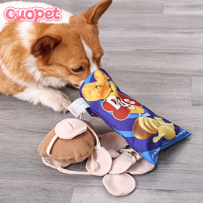 Dog Photato Chip Snuffle Toy OP-T35