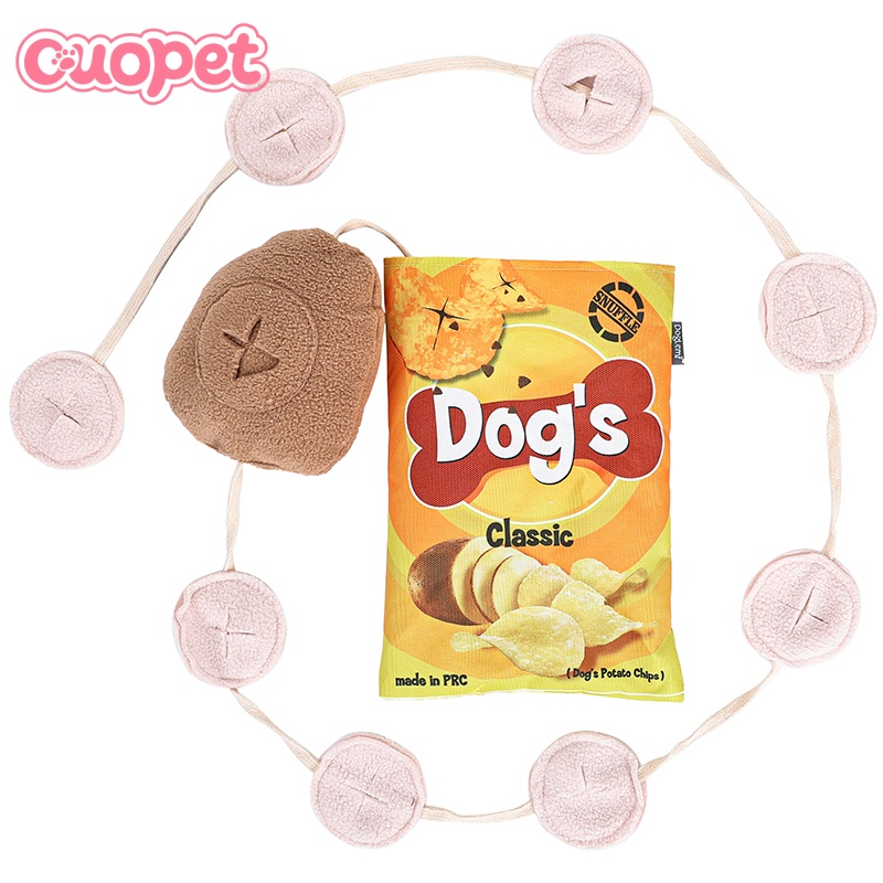 Dog Photato Chip Snuffle Toy OP-T35