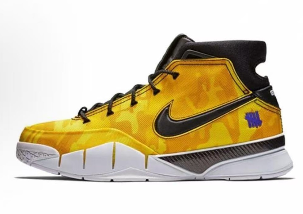 UNDEFEATED x Nike Zoom Kobe 1 Protro Yellow Camo (La Brea)