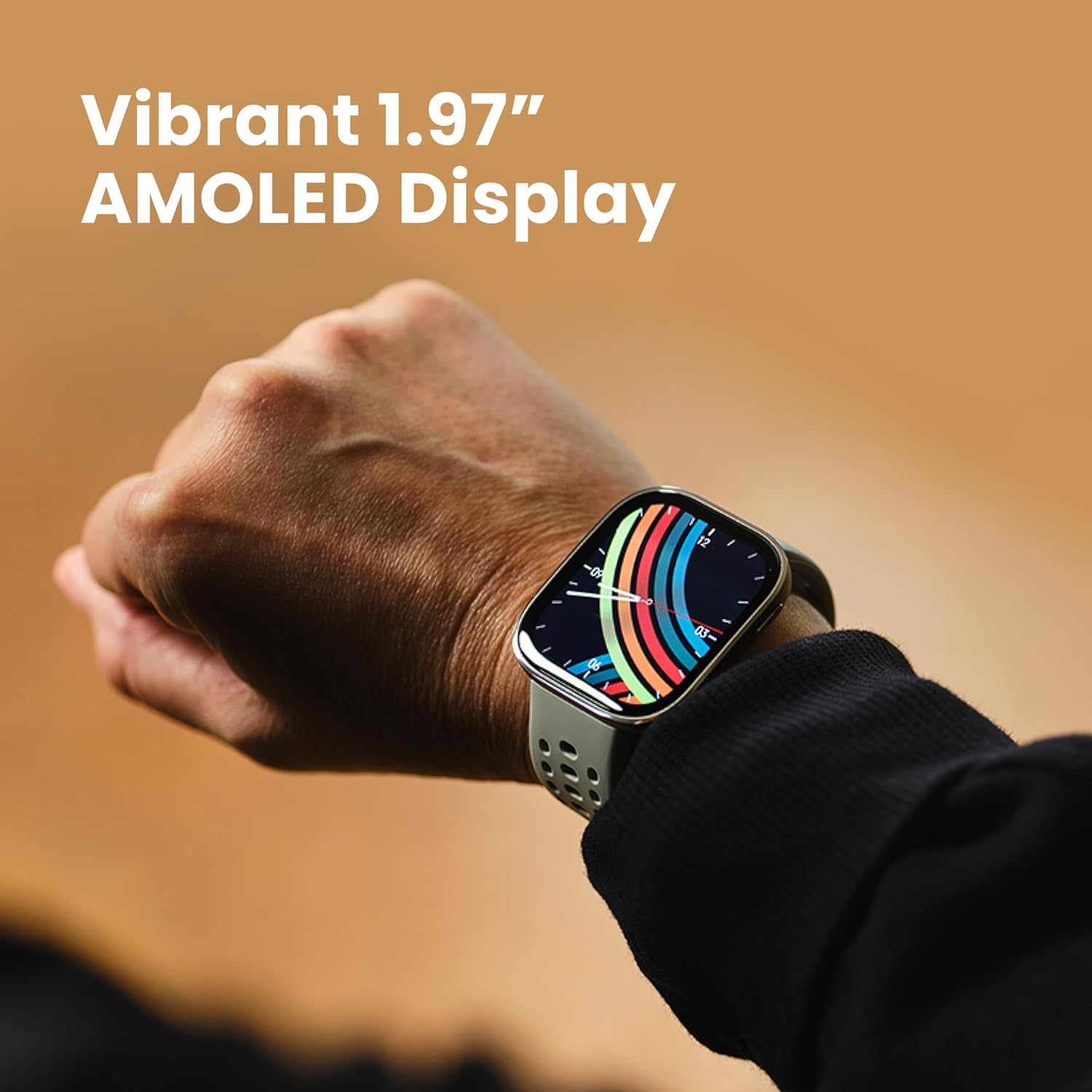 Amazfit Bip 6 Smart Watch 46mm. 14 Day Battery. 1.97 AMOLED Display. GPS & Free Maps. AI. Bluetooth Call & Text. Health. Fitness & Sleep Tracker. 140+ Workout Modes. 5 ATM Water-Resistance. Black