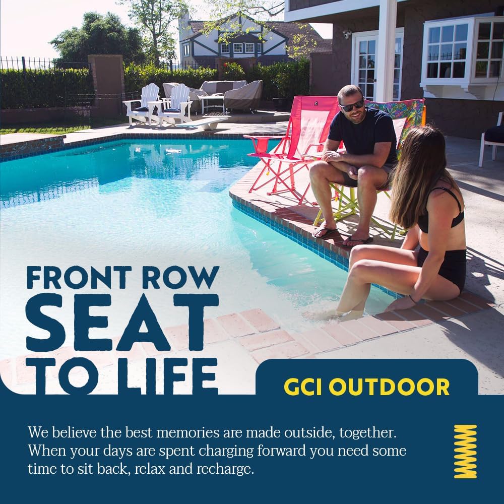 GCI Outdoor Comfort Pro Rocker Camping Chair | Portable Folding