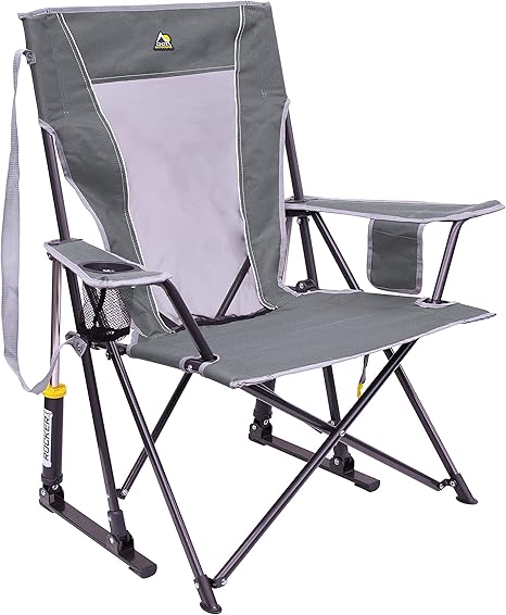 GCI Outdoor Comfort Pro Rocker Camping Chair | Portable Folding