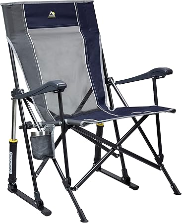 GCI Outdoor Comfort Pro Rocker Camping Chair | Portable Folding
