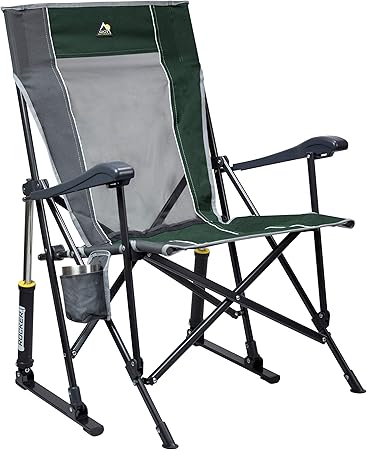 GCI Outdoor Comfort Pro Rocker Camping Chair | Portable Folding