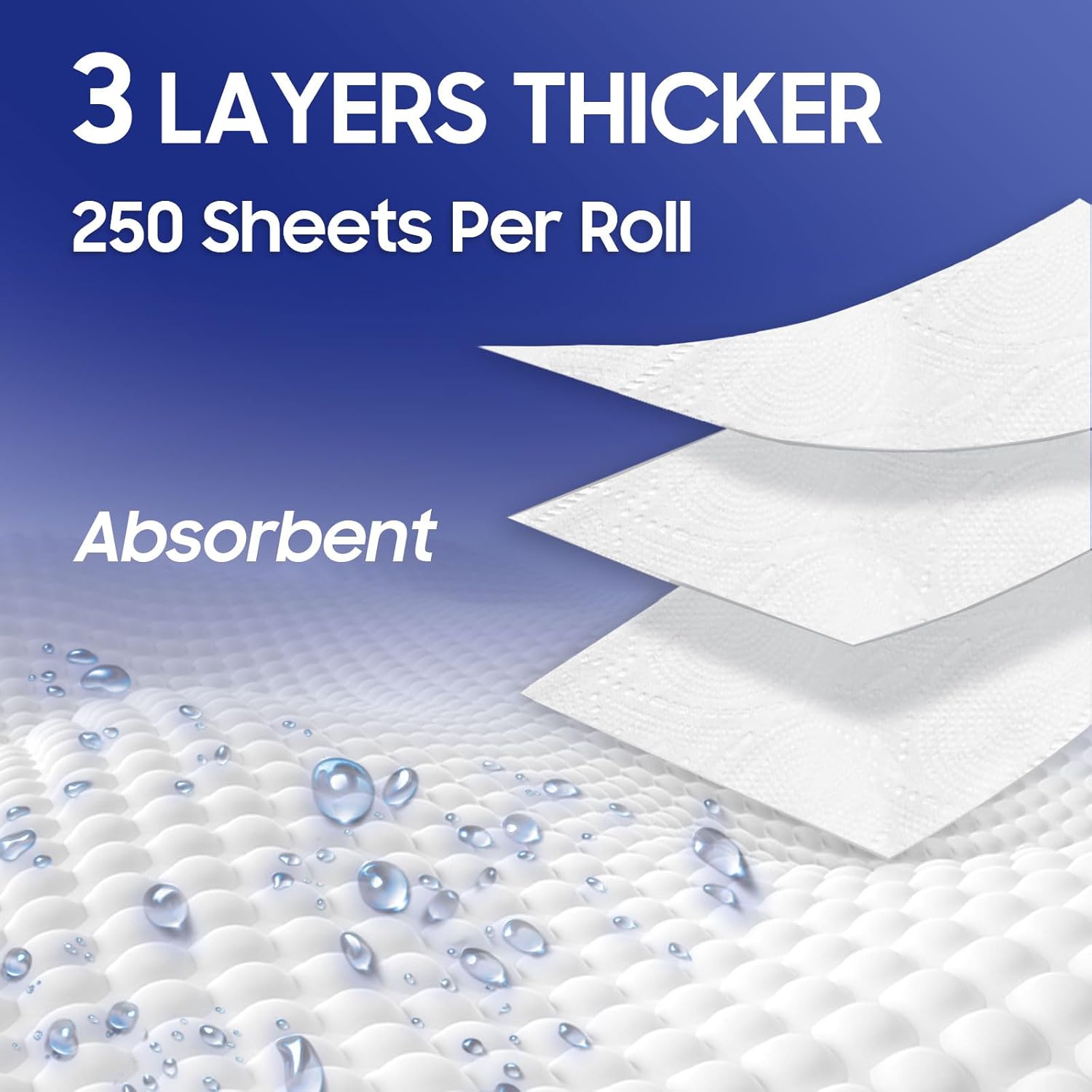 Premium Toilet Paper 100 Rolls. Ultra Soft & Strong. 3-Ply Bath Tissue for Sensitive Skin. 100% Chemical-Free.400 Sheets per Roll.Septic Safe