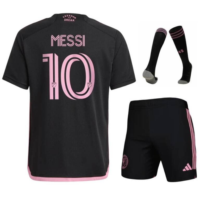 Maillot Kit Enfant Inter Miami Messi 2024 2025 Exterieur