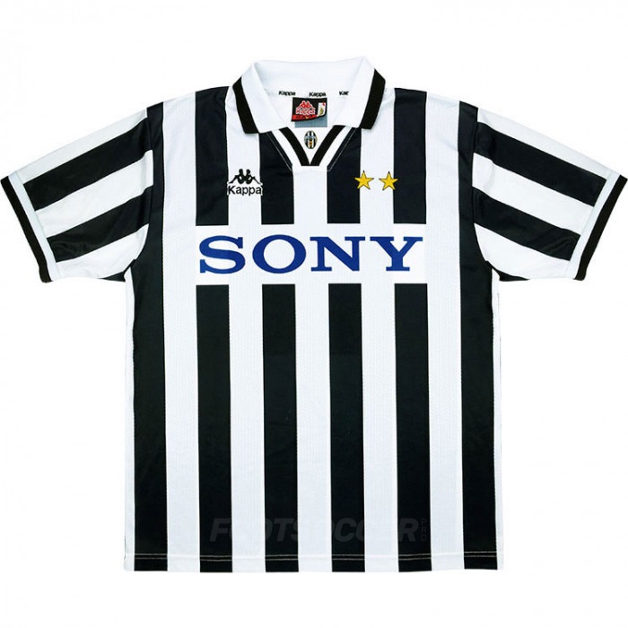 1995-97 Maillot Retro Vintage Juventus Home