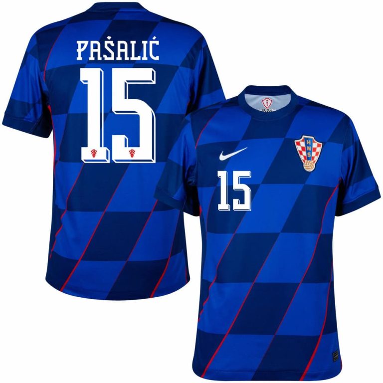 Maillot Croatie Exterieur 2024 2025 Pasalic