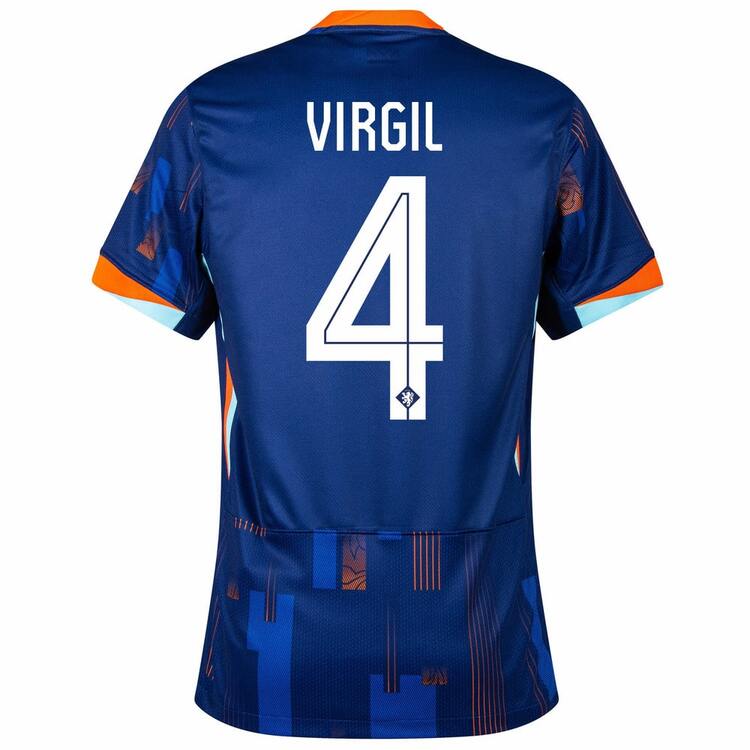 Maillot Kit Enfant Pays Bas Exterieur 2024 2025 Virgil