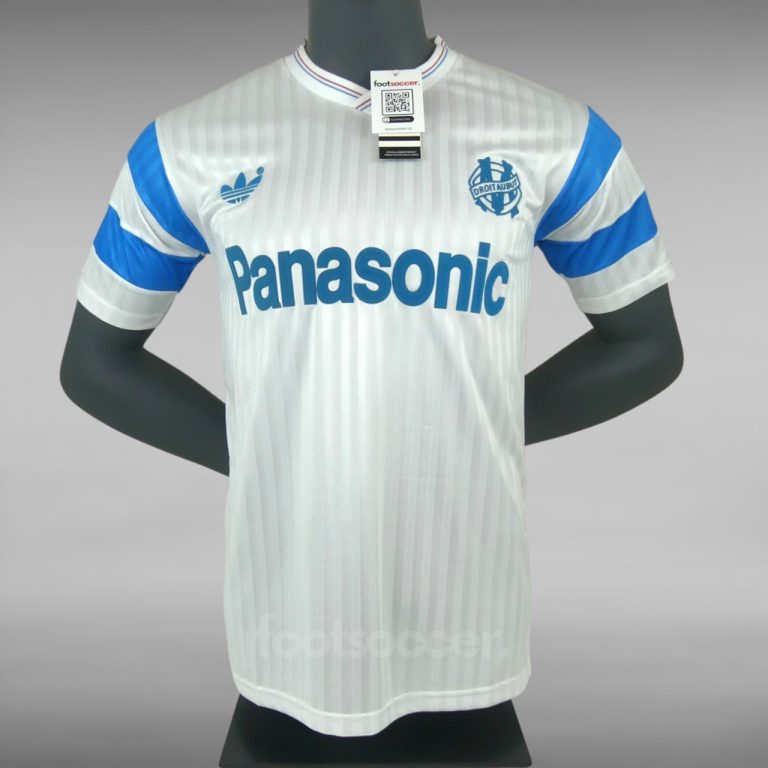 Maillot Retro Vintage OM Marseille 1990-1991