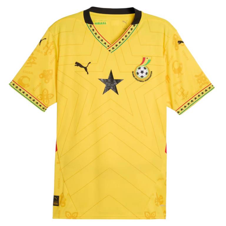 Maillot Ghana Exterieur 2024 2025
