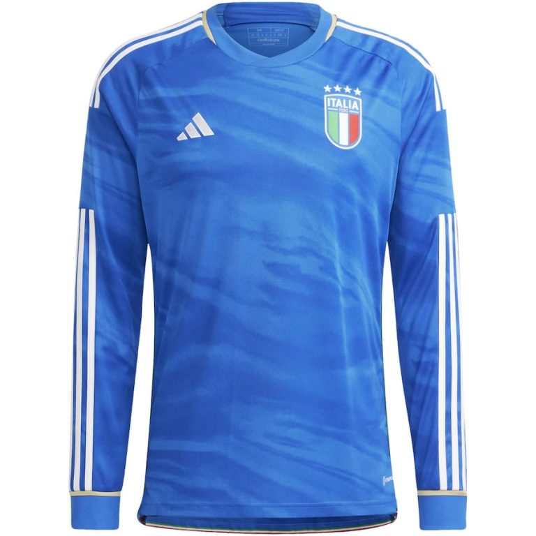 MAILLOT ITALIE DOMICILE 2023 2024 MANCHES LONGUES