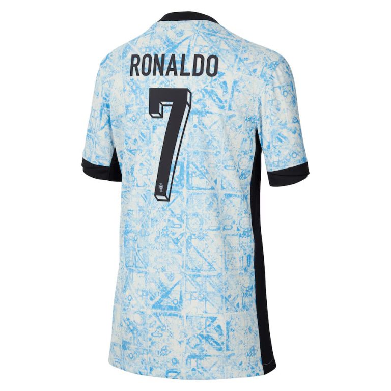Maillot Enfant Portugal Exterieur 2024 2025 Ronaldo