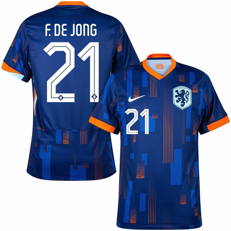 Maillot Pays Bas Exterieur 2024 2025 De Jong