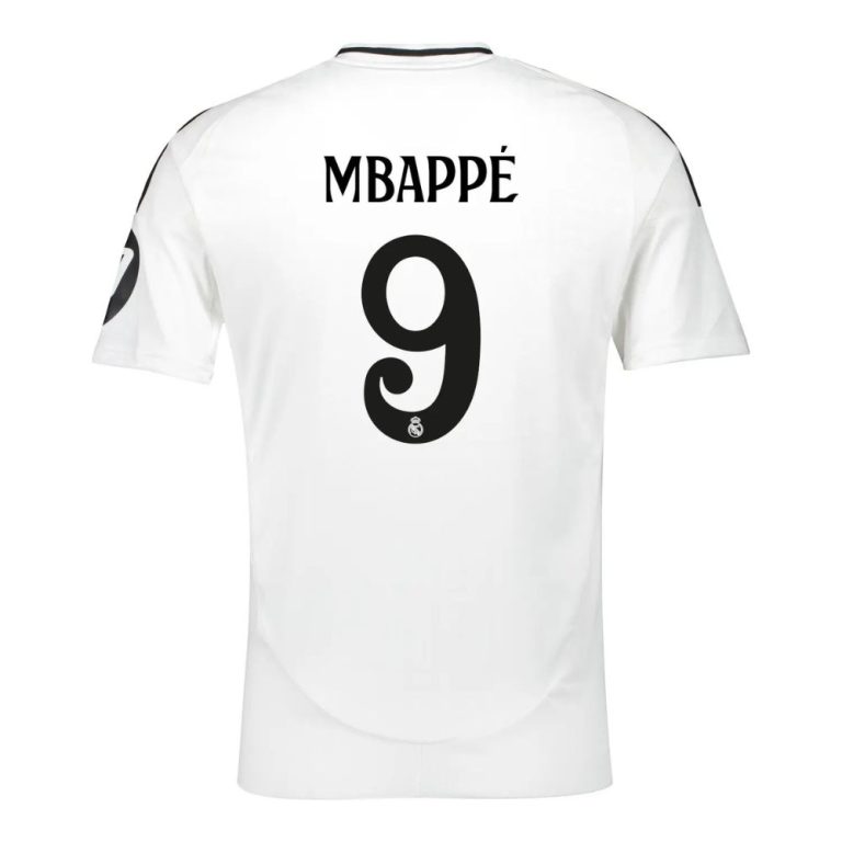 Maillot Kit Enfant Real Madrid Domicile 2024 2025 Mbappe