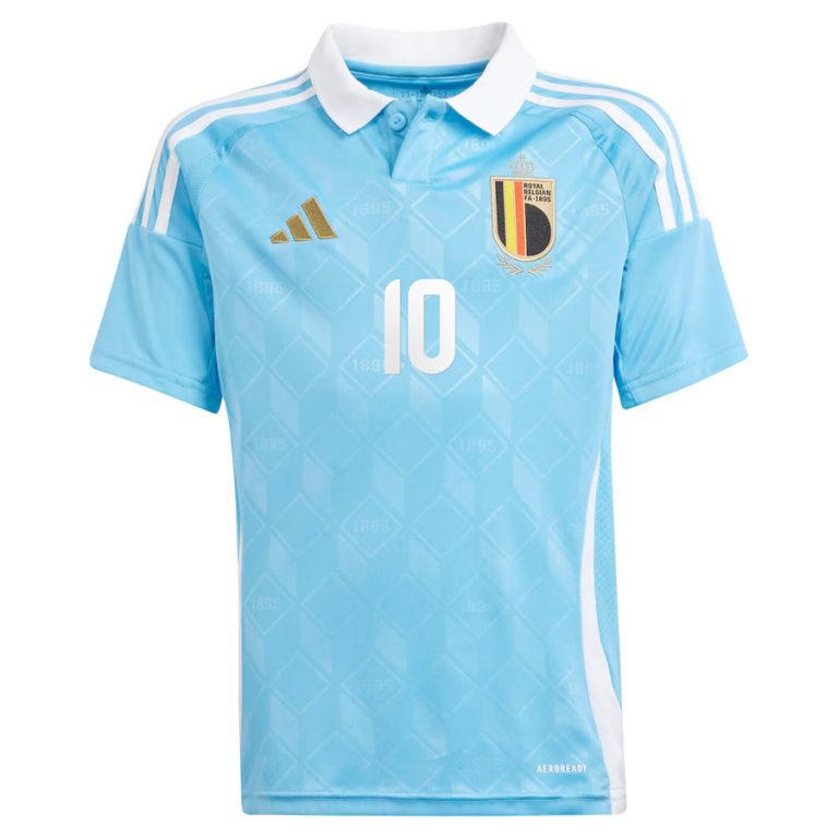 Maillot Belgique Enfant Exterieur 2024 2025 Lukaku