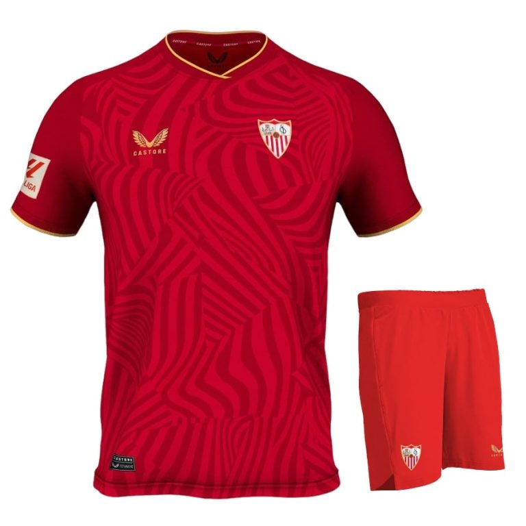 Maillot Kit Enfant FC Seville Exterieur 2023 2024
