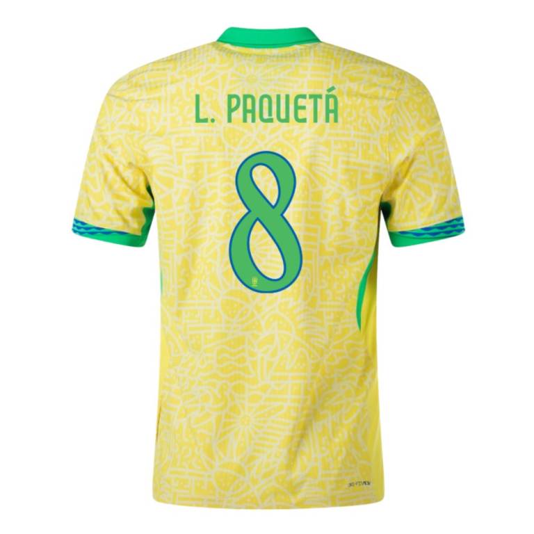 Maillot Bresil Domicile 2024 2025 Paquetá