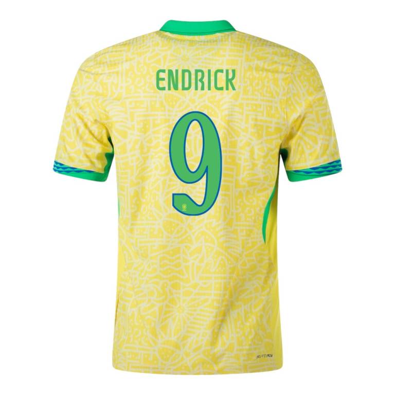Maillot Bresil Domicile 2024 2025 Endrick