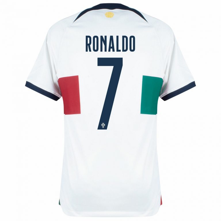 MAILLOT ENFANT PORTUGAL AWAY COUPE DU MONDE 2022 RONALDO
