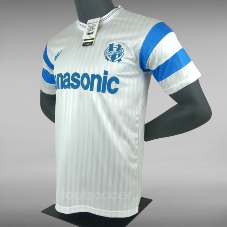 Maillot Retro Vintage OM Marseille 1990-1991