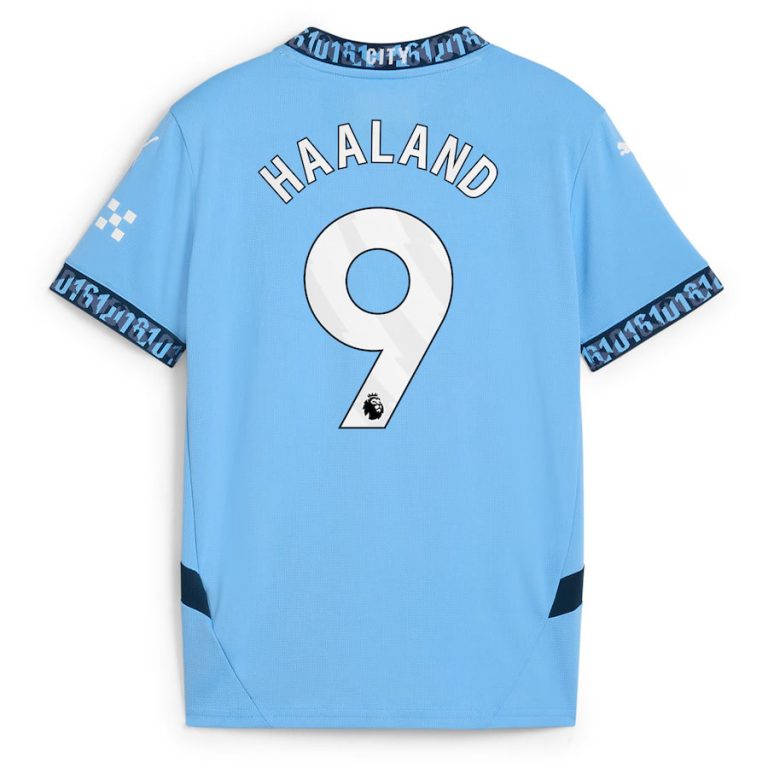 Maillot Kit Enfant Manchester City Domicile 2024 2025 Haaland
