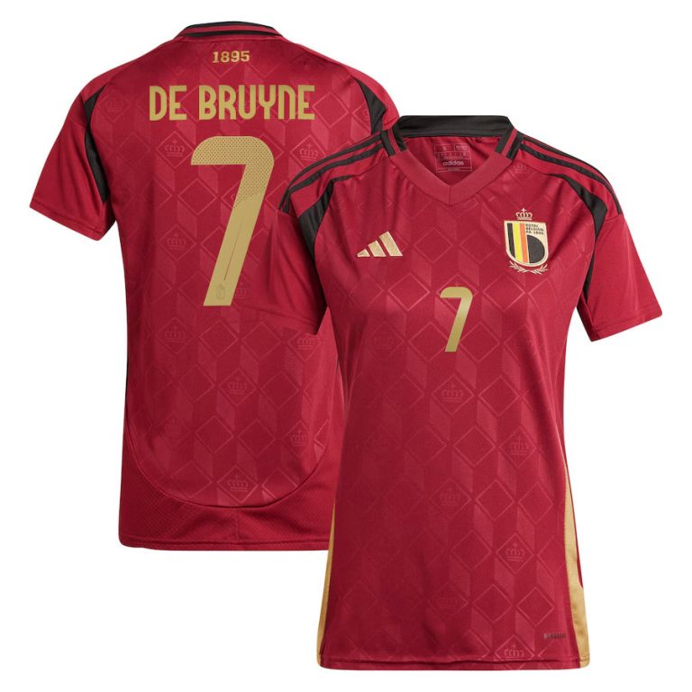 Maillot Femme Belgique Domicile 2024 2025 De Bruyne