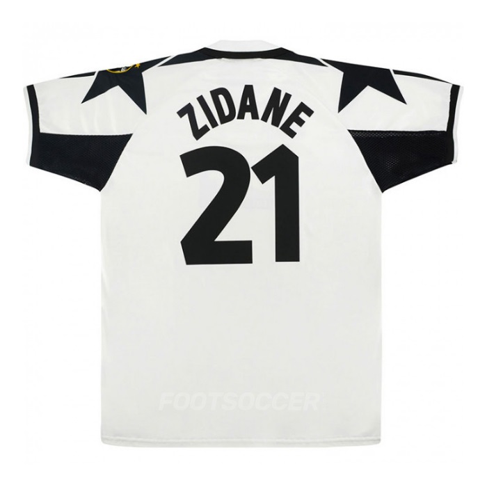 1998-99 Maillot Retro Vintage Juventus Away ZIDANE