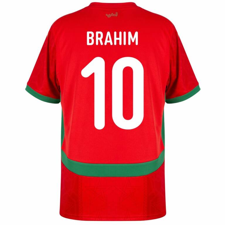 Maillot Maroc Domicile 2025 2026 Brahim