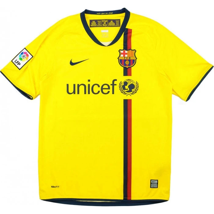 Maillot Barca Exterieur 2008-2009 Iniesta