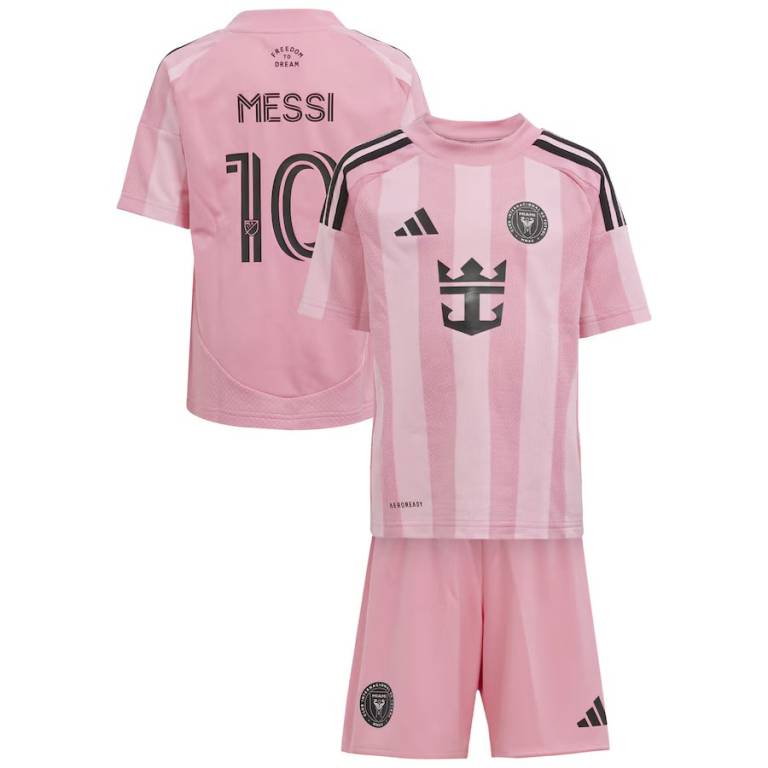 Maillot Kit Enfant Inter Miami 2025 2026 Domicile Messi