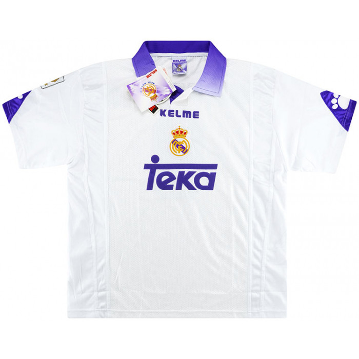 1997-98 MAILLOT RETRO VINTAGE REAL MADRID R.CARLOS