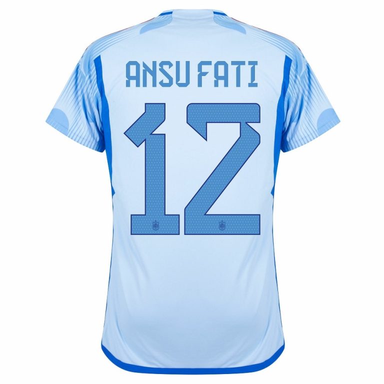 MAILLOT ESPAGNE EXTERIEUR 2023 2024 ANSU FATI