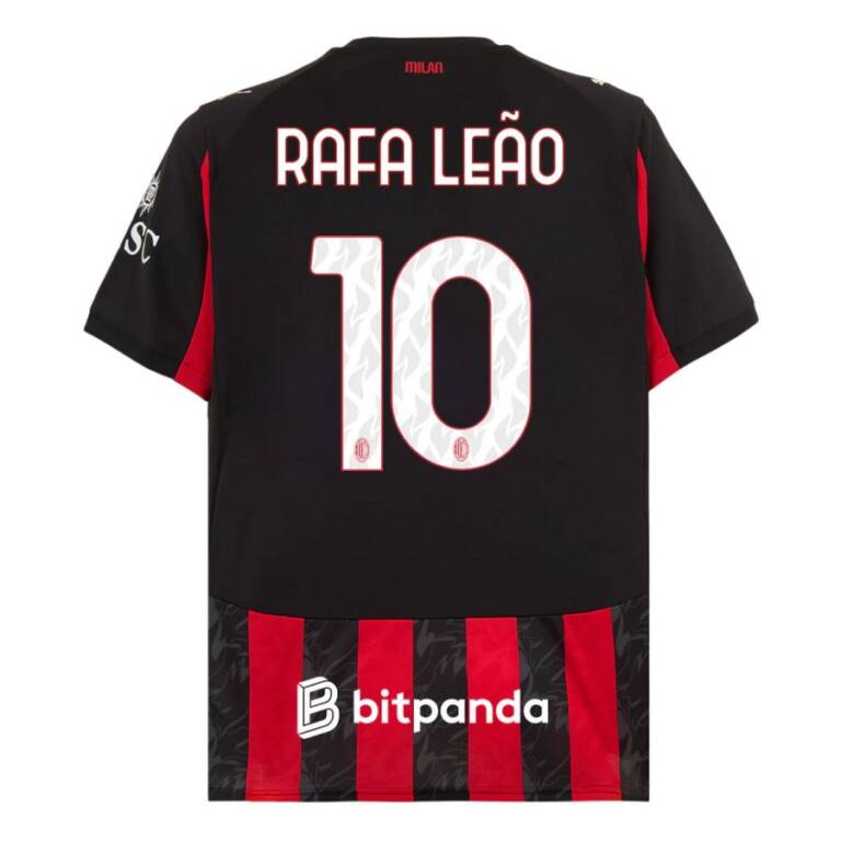 Maillot Milan AC Domicile 2025 2026 Rafael Leao